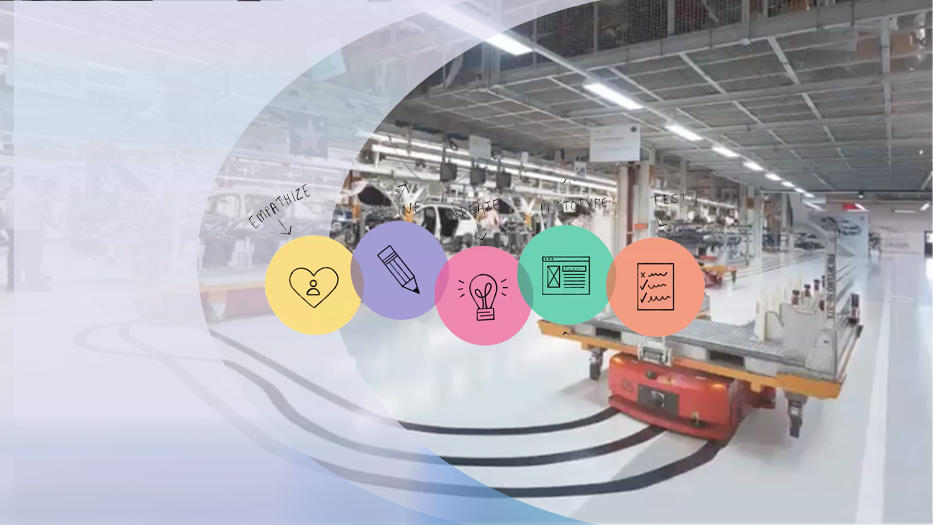 Students building AI-Robotics projects