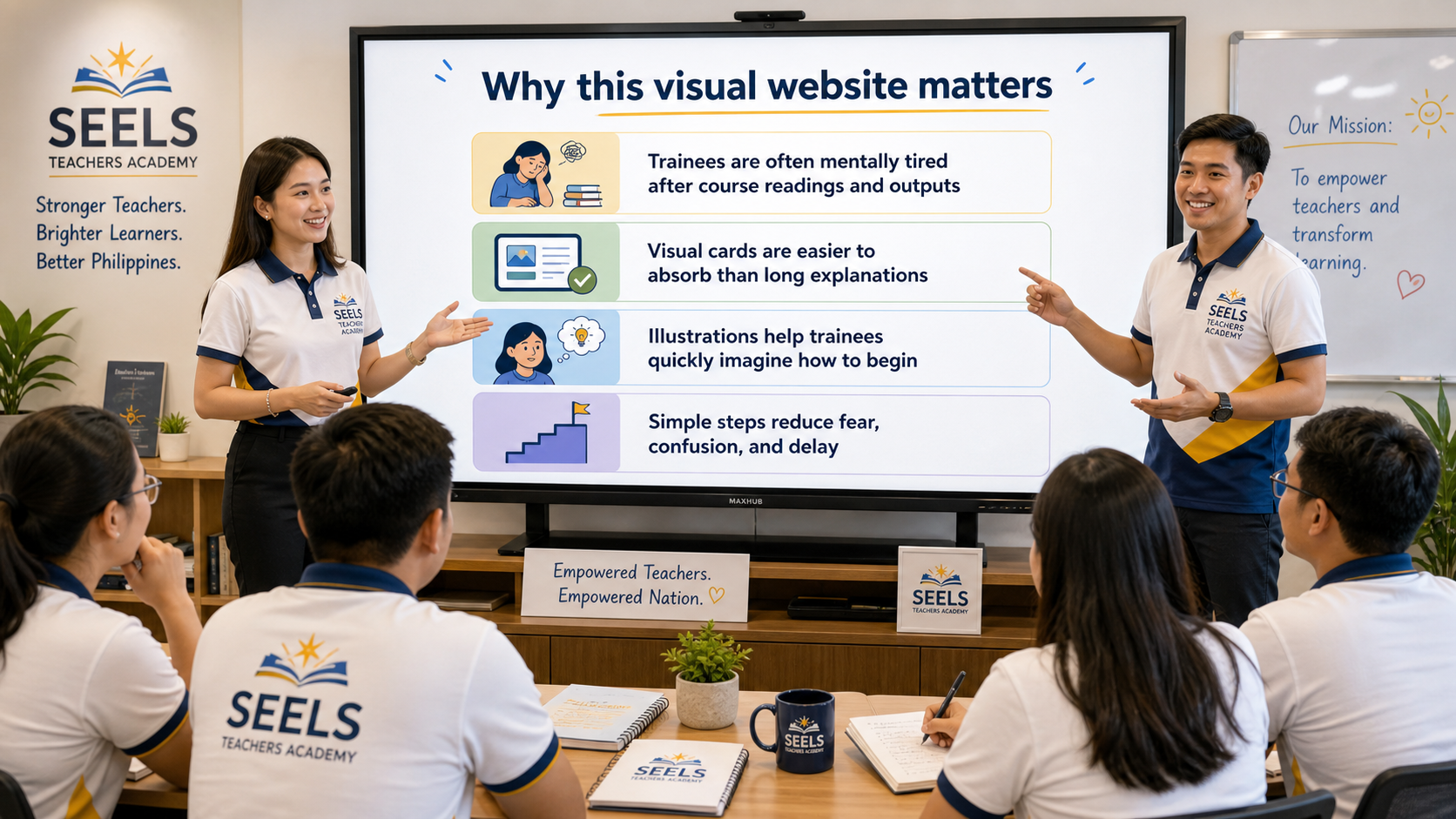 Website function visual